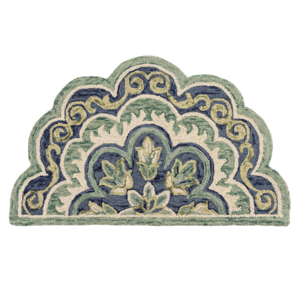 Brandon - Green/Ivory
