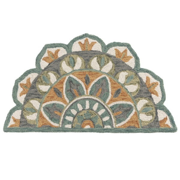 Ceylon - Rust /Teal