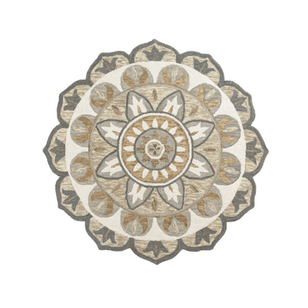 Ceylon - Silver Gray/Ivory