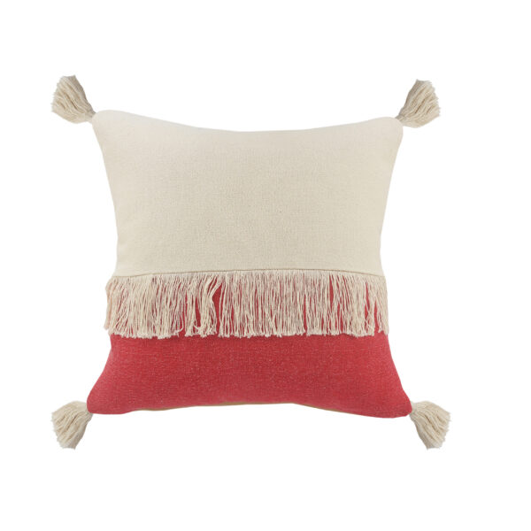 Hortense - Raspberry/Off-White