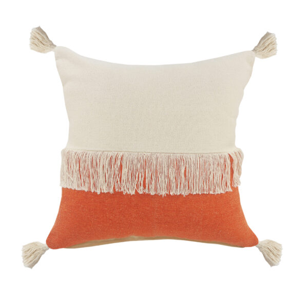 Hortense - Pumpkin Orange/Off-White