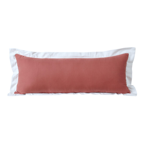 Elowen - Deep Coral/White