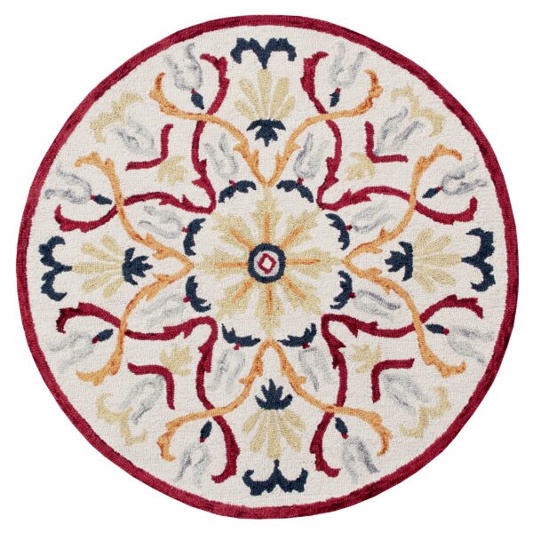 Bristol - Red/Yellow/Cream/Navy