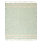 Hollis - Light Turquoise/Ivory
