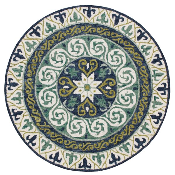 Sierra - Ivory/Blue