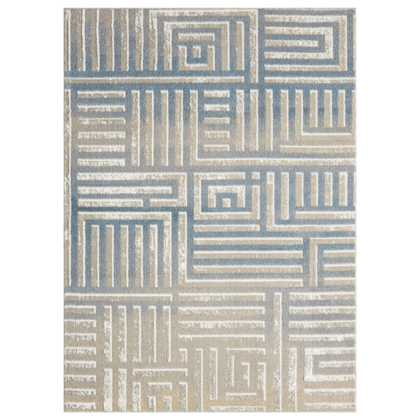 Delora - Beige/Blue