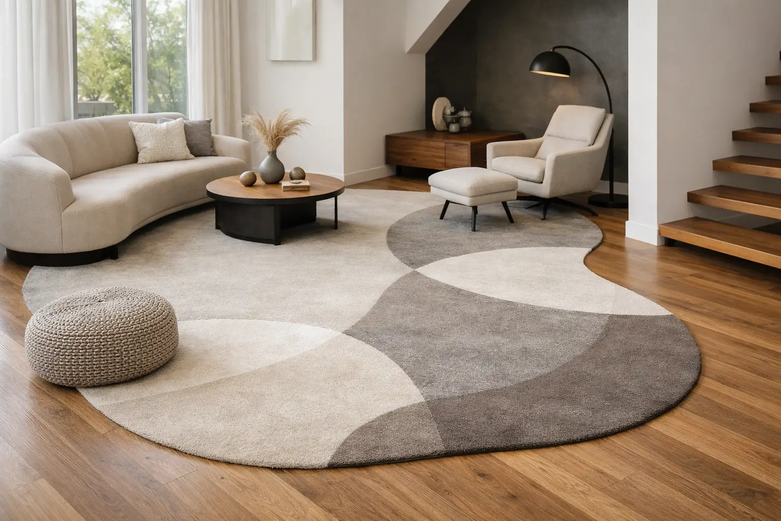 Custom Rugs for Odd Shaped Rooms