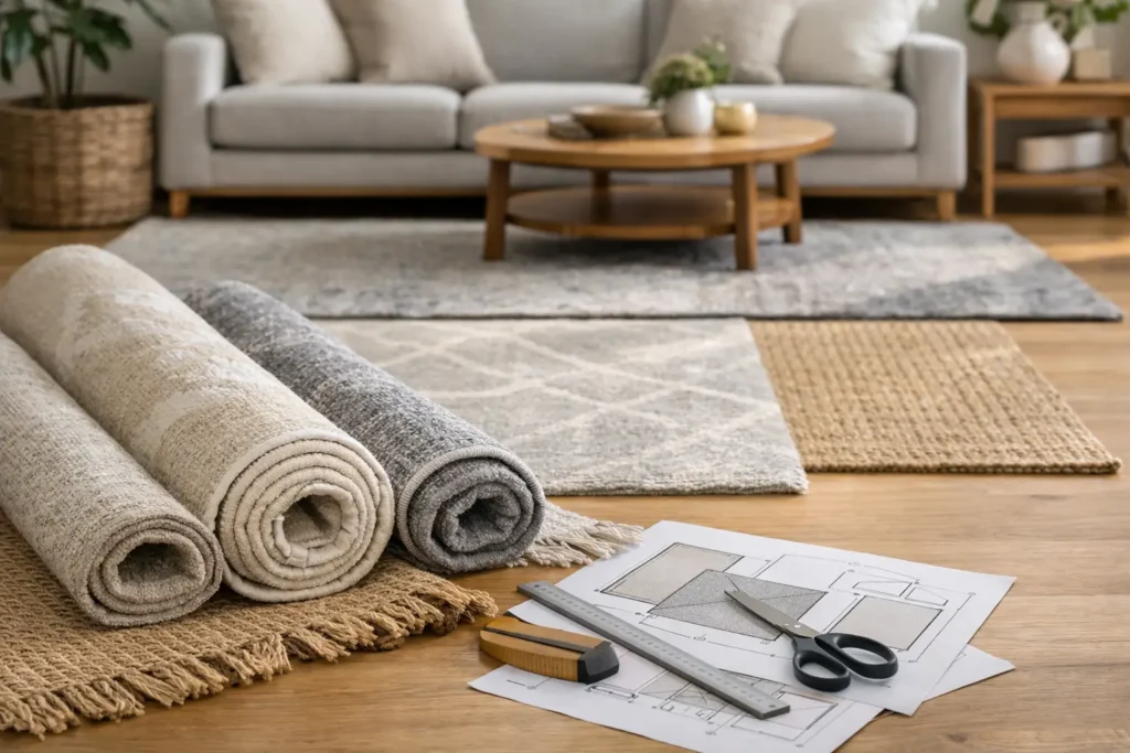 How to Choose an Area Rug Size