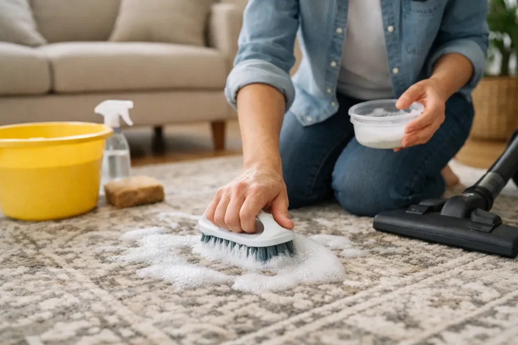 How to Clean an Area Rug the Right Way