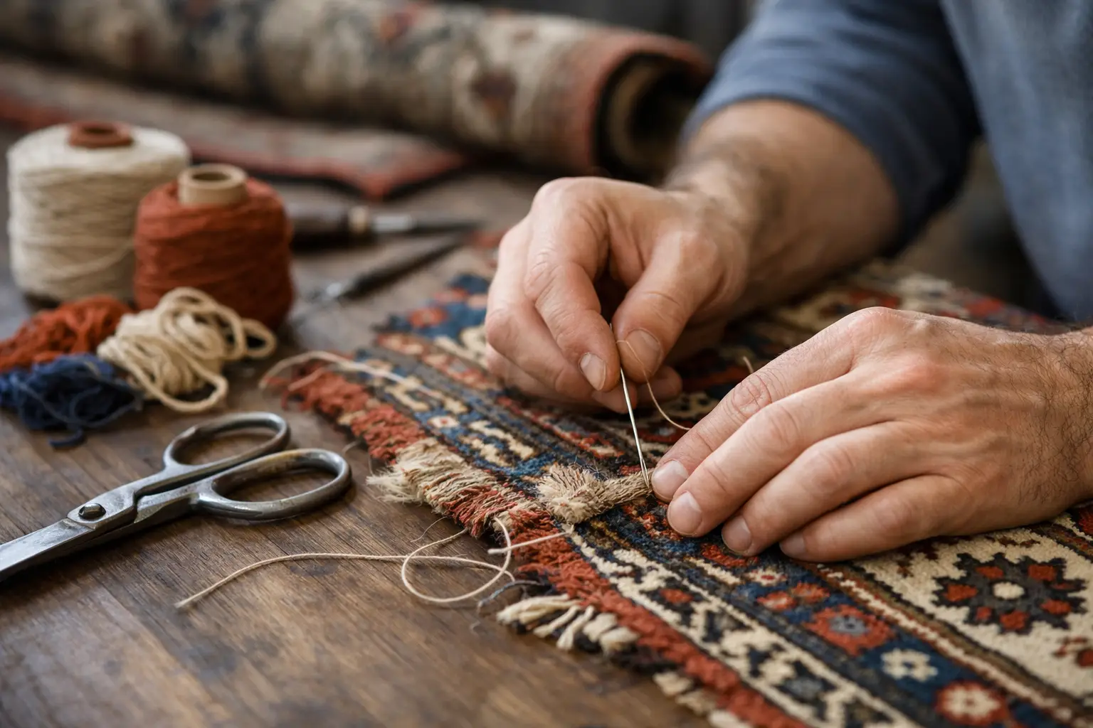 Rug Repair and Restoration That Lasts
