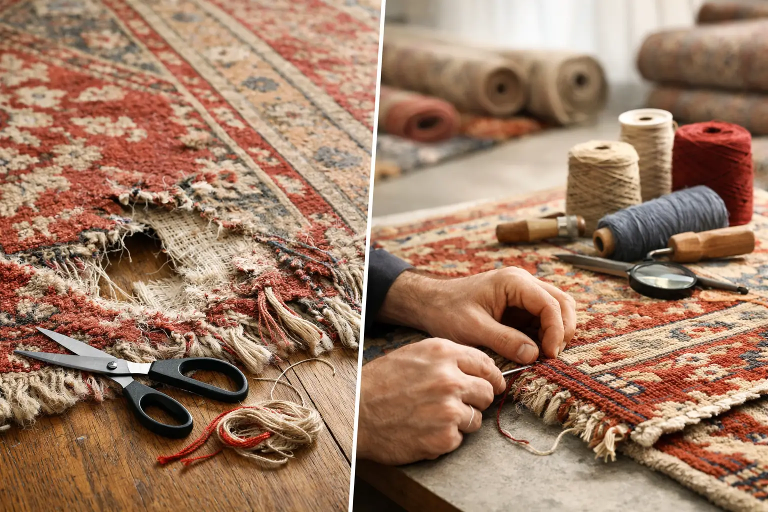 Damaged Rug Repair Options That Make Sense
