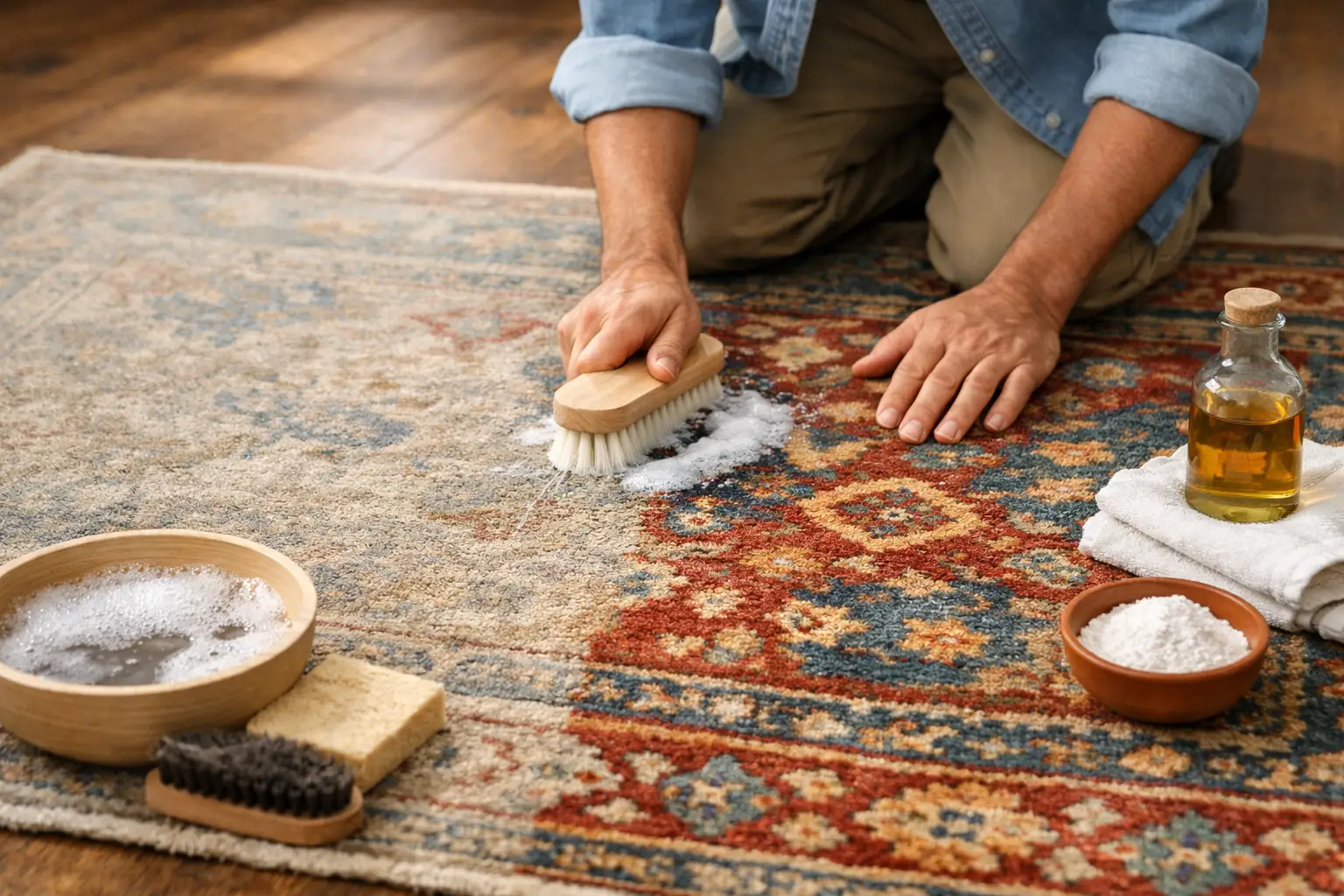 How to Restore Faded Rugs the Right Way
