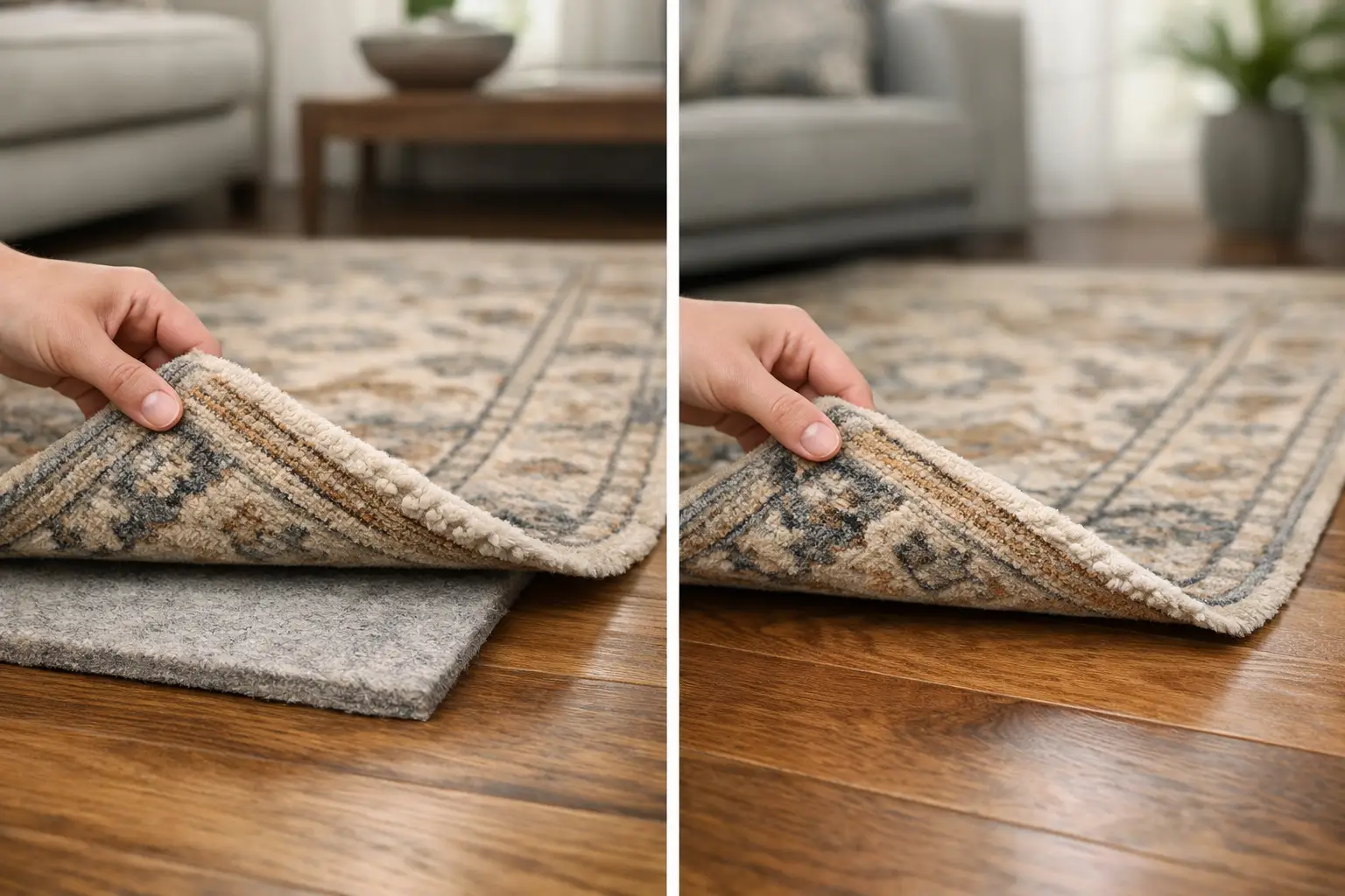 Rug Padding Versus No Padding