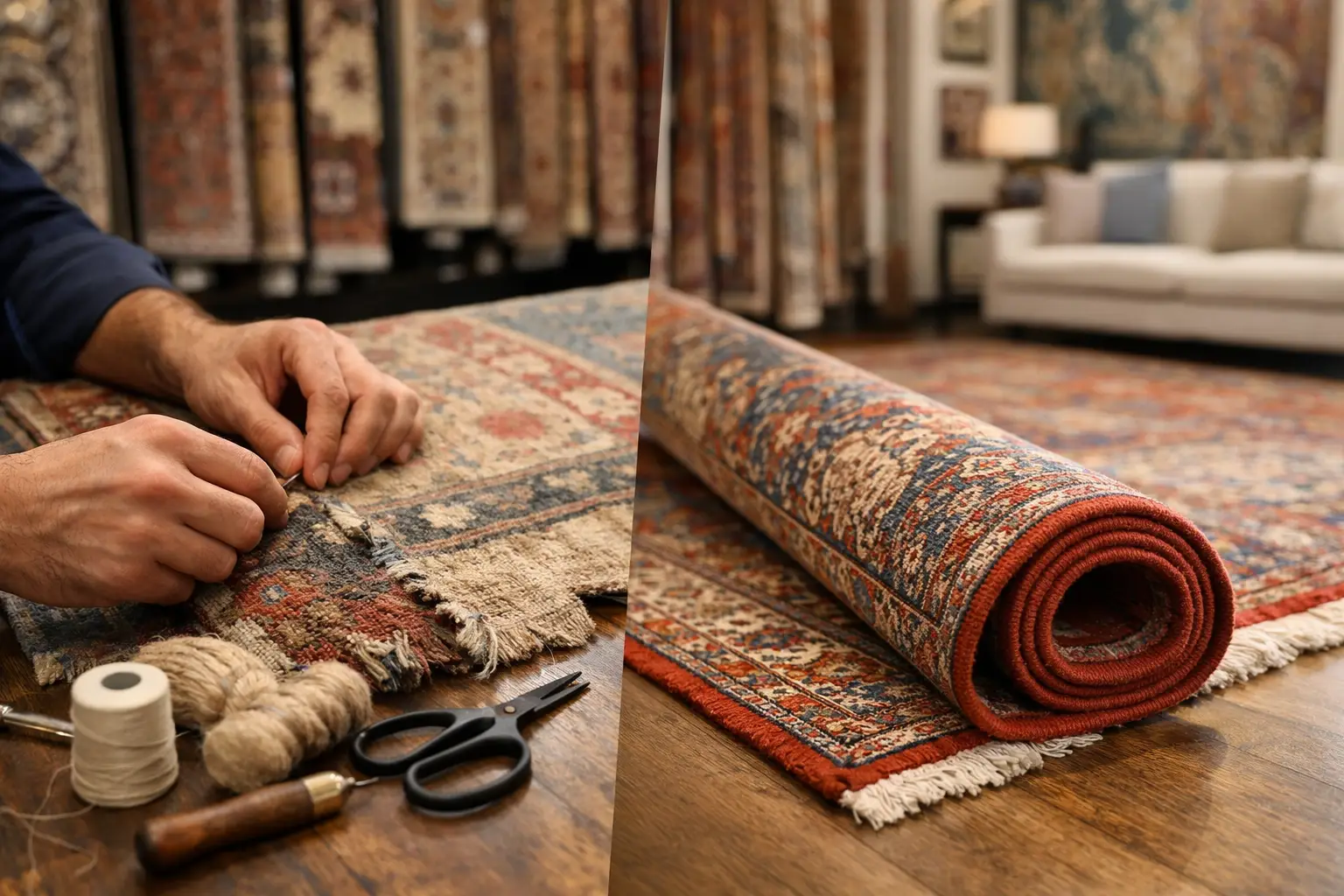 Rug Restoration Versus Replacement Explained