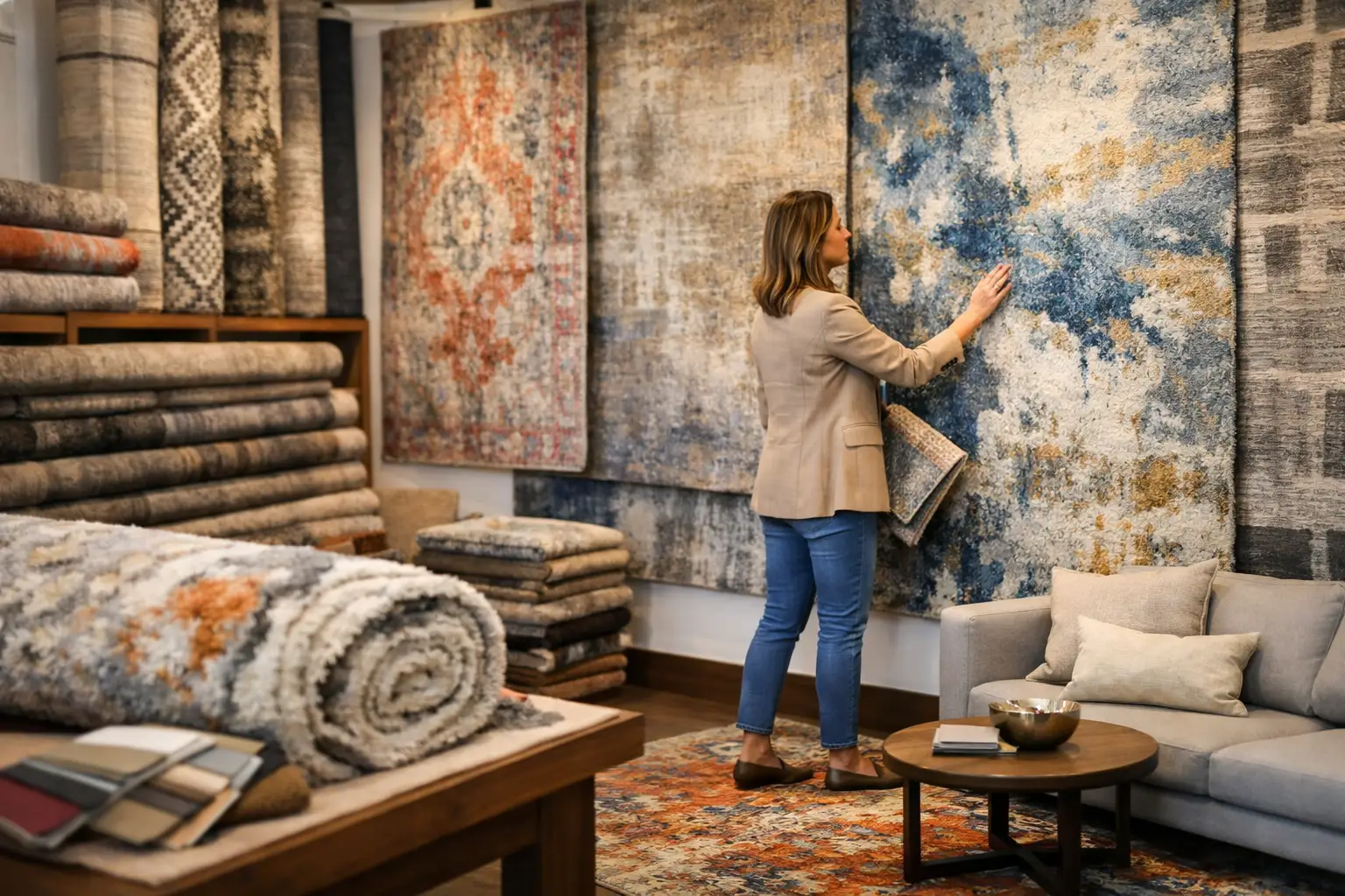 A Stylish Guide to Choosing a Statement Rug