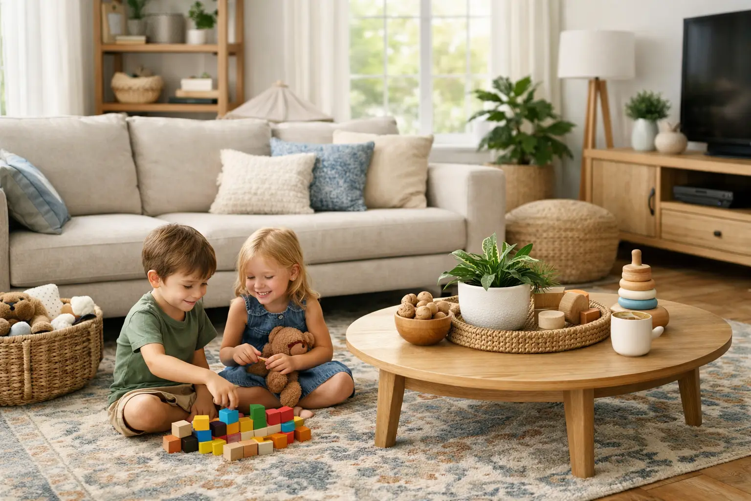 Family Friendly Living Room Decor That Lasts