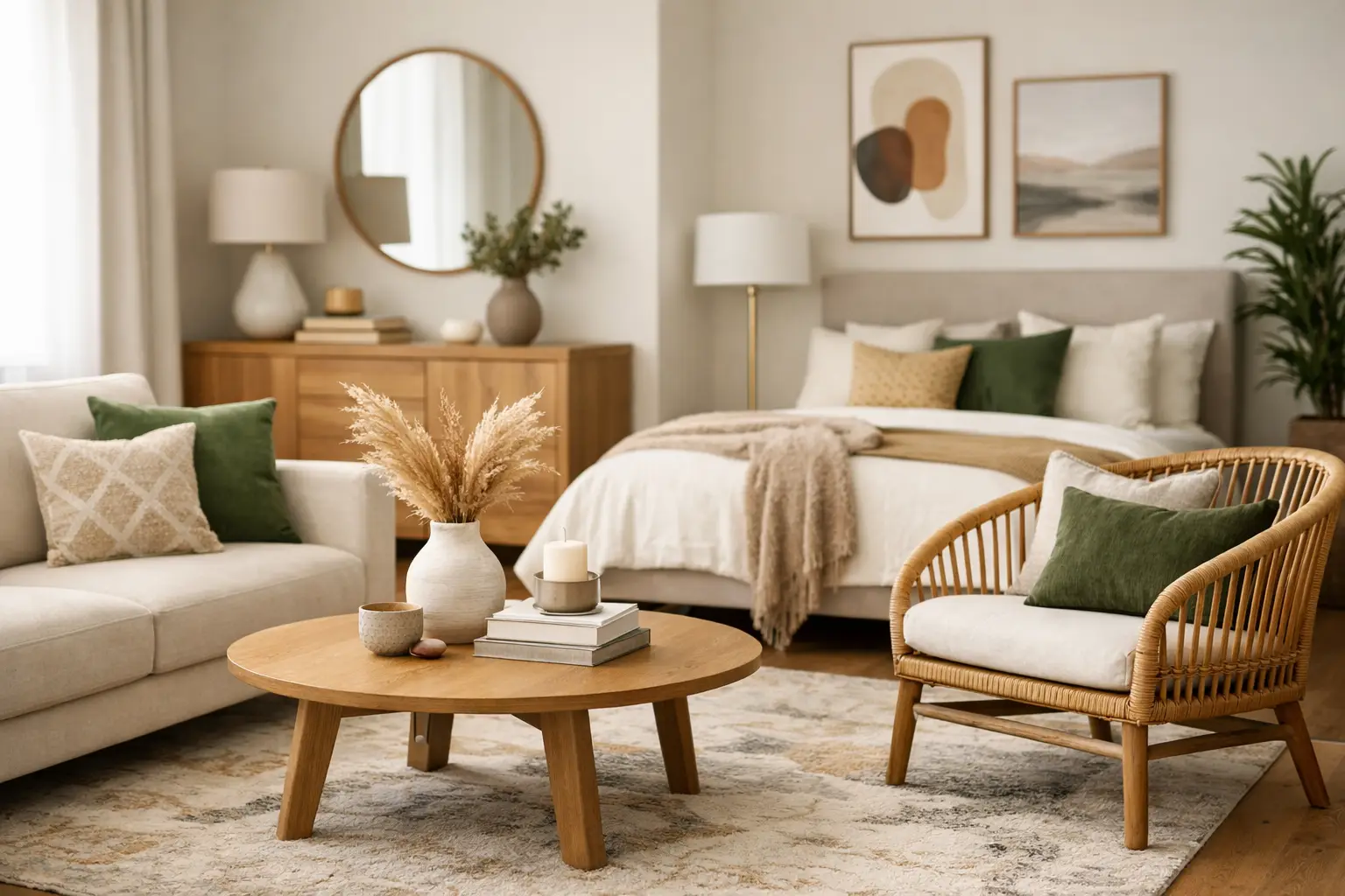 Room Makeover With Coordinated Decor That Works
