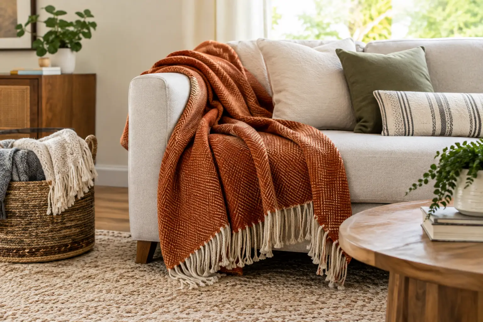 How to Decorate With Throw Blankets Beautifully